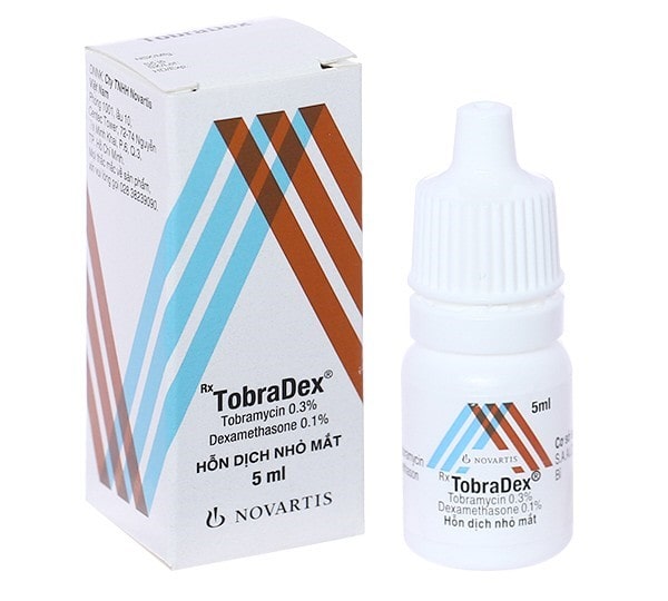 Thuốc Nhỏ Mắt Tobrex Và Tobradex